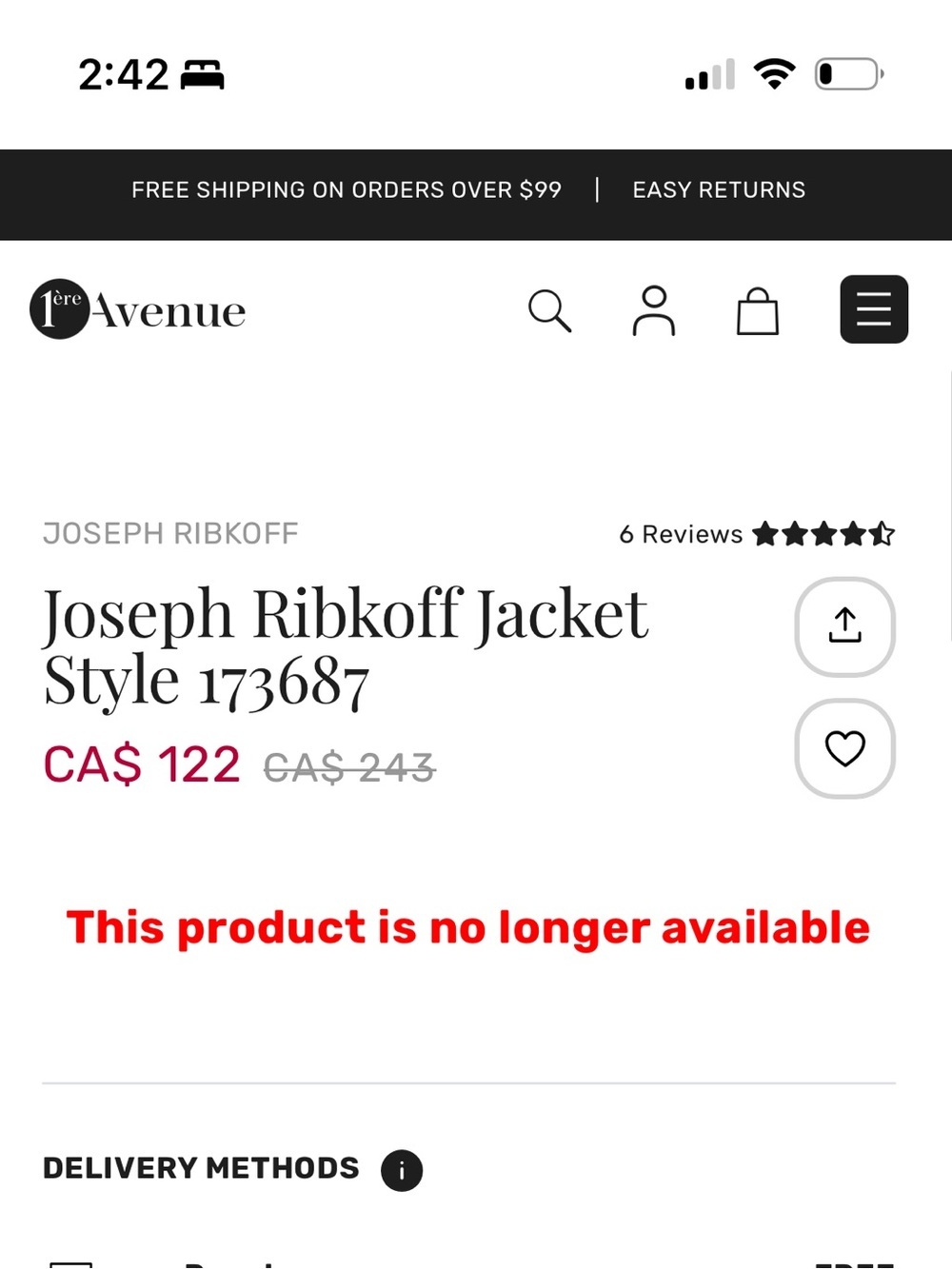 Vintage Joseph Ribkoff Textured Knit Ruffle Jacket – Size 6. - Picture 9 of 16